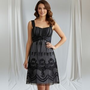 M Velvet Sparkle Holiday Party Dress Lace Satin Straps Y2K Whimsigoth